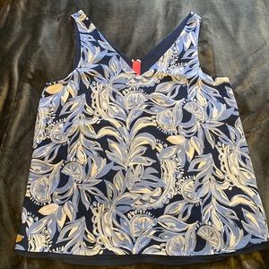 EUC M Lilly Pulitzer Florin Sleeveless top
